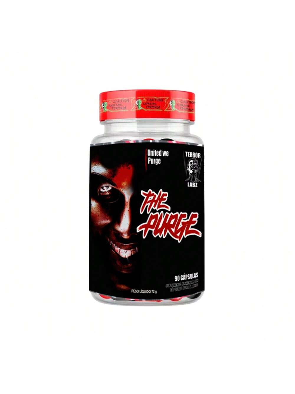 The Purge 90 Cápsulas - Suporte para Controle de Apetite | Terror Labs