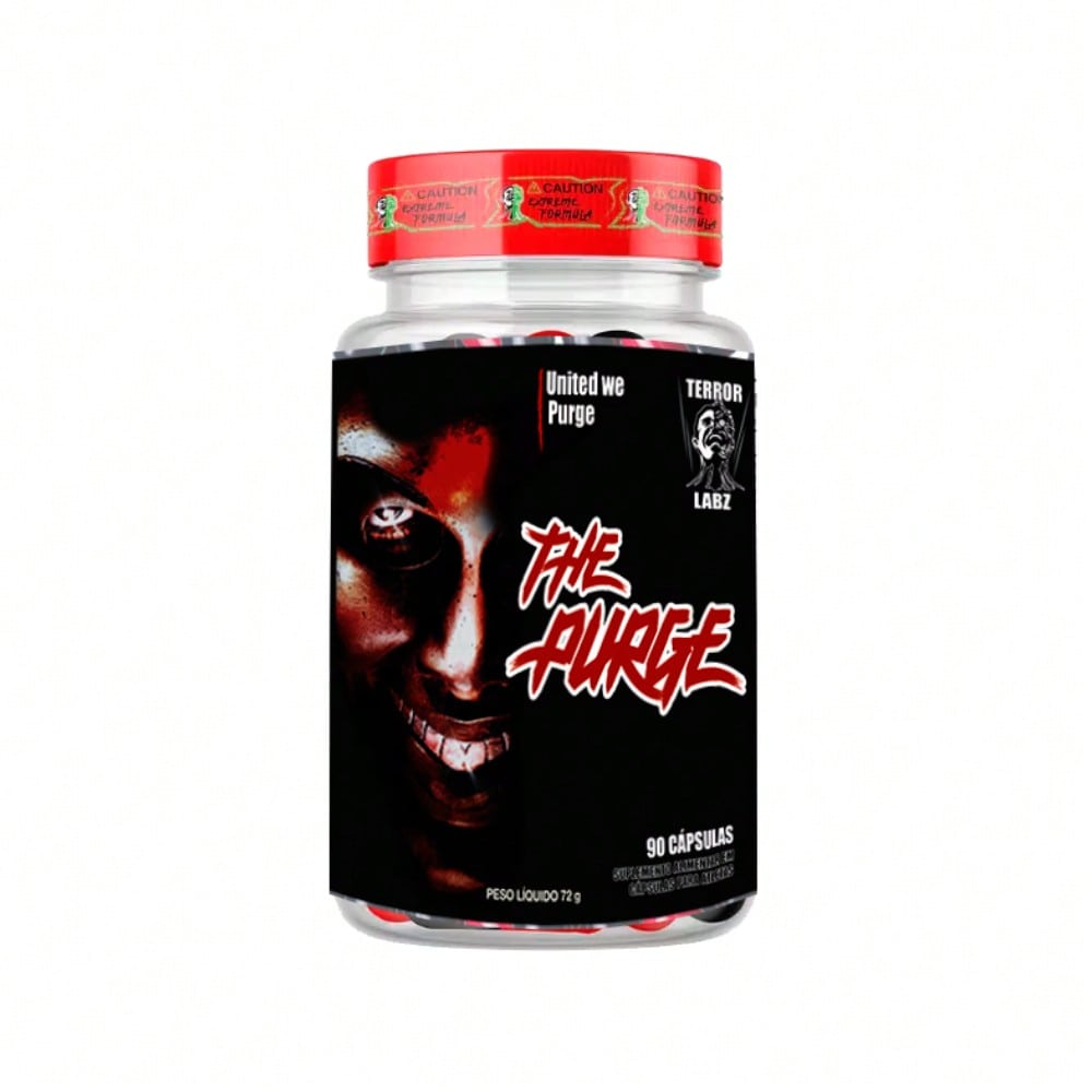 The Purge 90 Cápsulas - Suporte para Controle de Apetite | Terror Labs