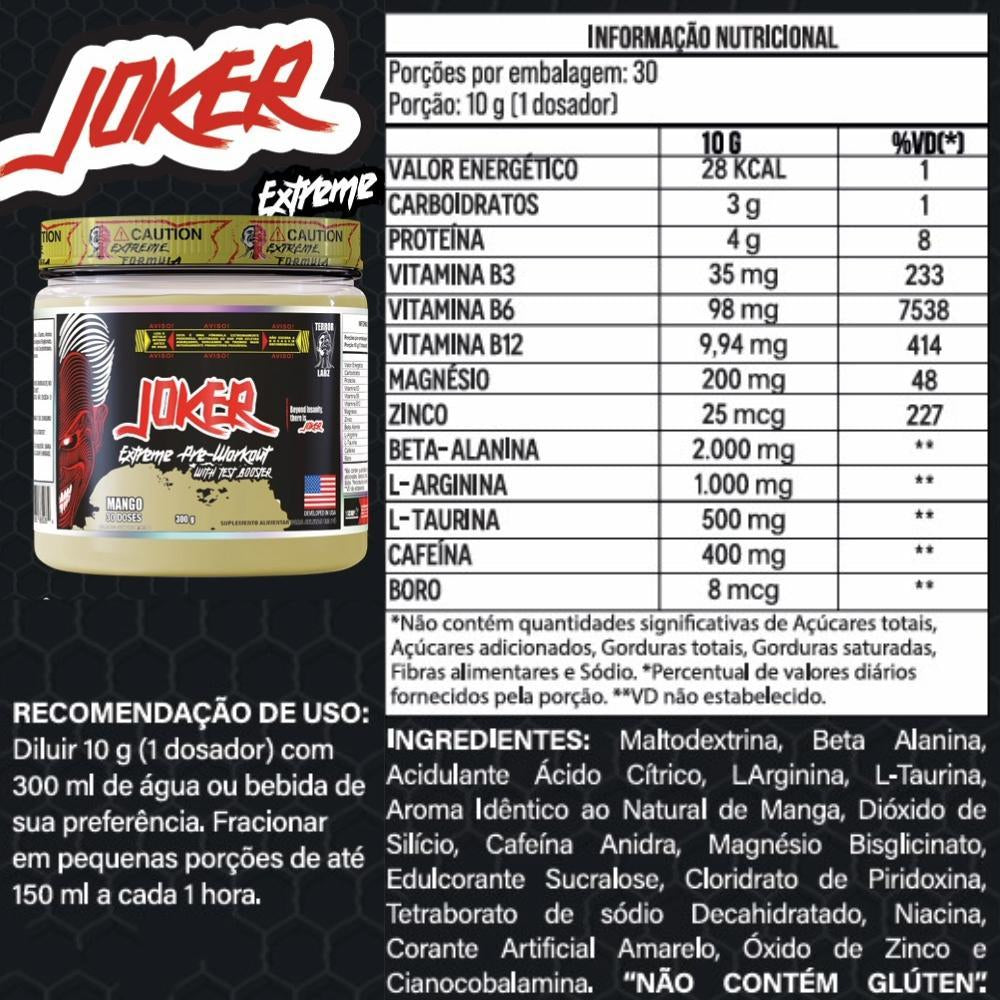 JOKER EXTREME 300 G MANGO - TERROR LABS