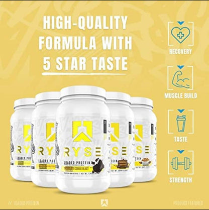 Loaded Protein 907g - Baunilha | Com Prebióticos | Ryse Supps