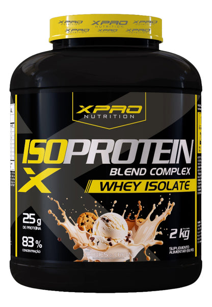 ISO PROTEIN BLEND COMPLEX 2 KG COOKIES XPRO - LINHA AMARELA