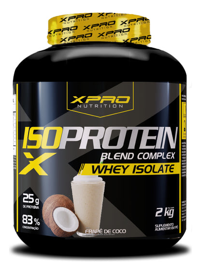 ISO PROTEIN BLEND COMPLEX 2 KG FRAPE DE COCO XPRO - LINHA AMARELA