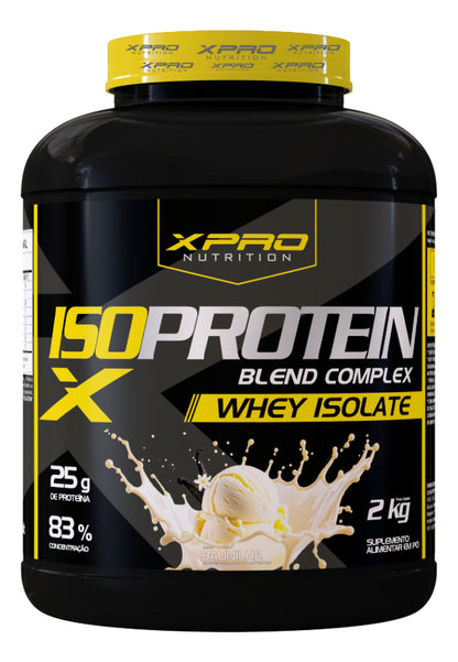 ISO PROTEIN BLEND COMPLEX 2 KG BAUNILHA XPRO - LINHA AMARELA