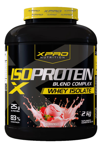 ISO PROTEIN BLEND COMPLEX 2 KG MORANGO XPRO - LINHA AMARELA