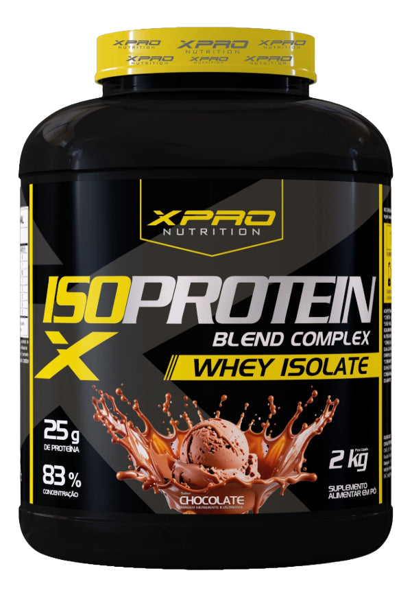 ISO PROTEIN BLEND COMPLEX 2 KG CHOCOLATE XPRO - LINHA AMARELA