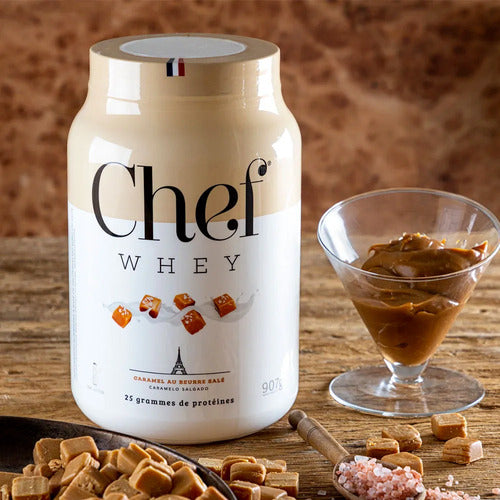 Chef Whey Zero Lactose 907g - Caramelo Salgado