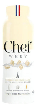Dose Única Chef Whey 40g - Mousse de Chocolate Branco | Zero Lactose
