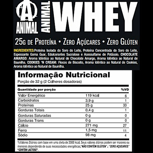 Animal Whey 907g - Chocolate | Universal Nutrition