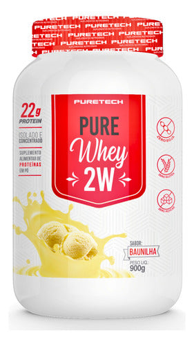Whey Pure 2W 900g - Baunilha | Puretech