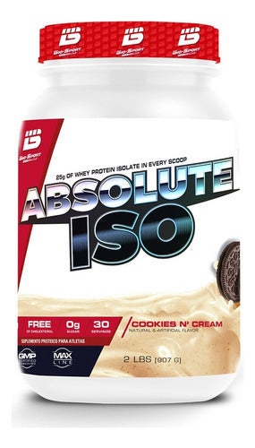 Absolute Iso Whey 907g - Cookies & Cream | Whey Isolado Bio Sport