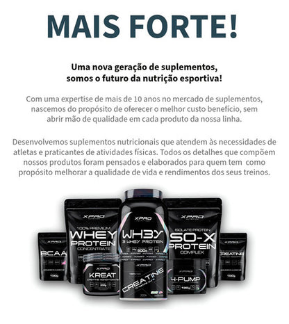 Iso-X Protein Blend 2kg Refil Morango | XPro Nutrition