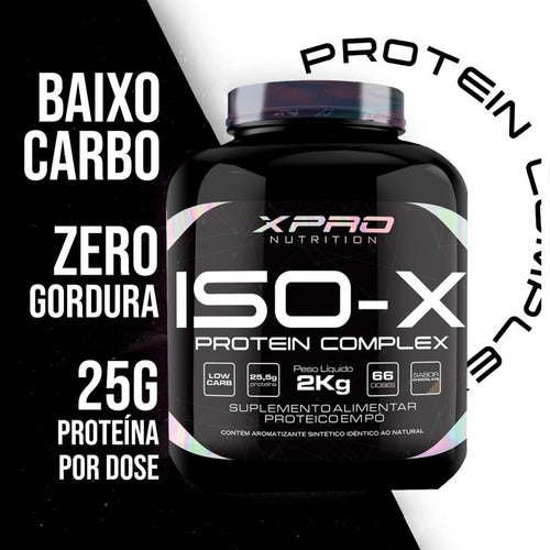Iso-X Protein Complex 2kg Morango | XPro Nutrition
