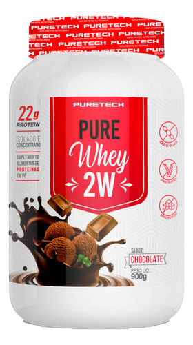 Whey Pure 2W 900g - Chocolate | Puretech