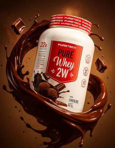 Whey Pure 2W 900g - Chocolate | Puretech