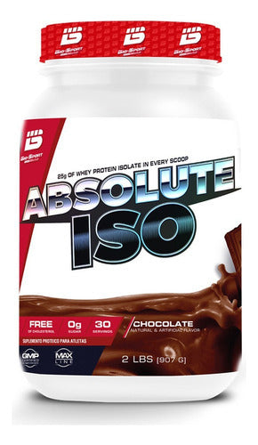 Absolute Iso Whey 907g - Chocolate | Whey Isolado Bio Sport