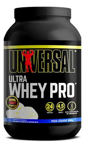ULTRA WHEY PRO UNIVERSAL 909G BAUNILHA