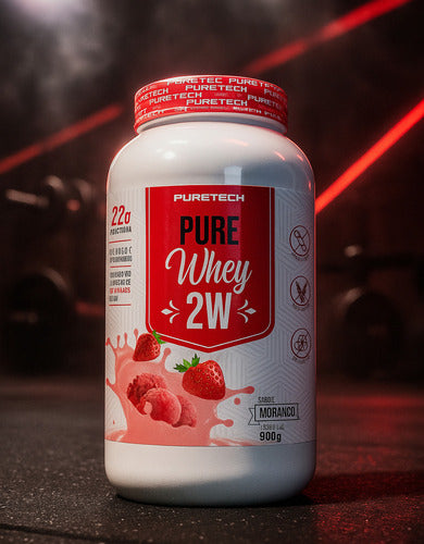 WHEY PURE 2W PURETECH 900G MORANGO POTE