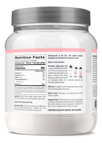ISOPURE INFUSIONS 400G FRUTAS TROPICAIS