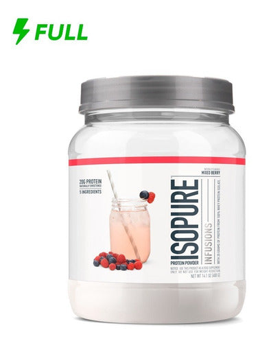 Isopure Infusions 400g - Frutas Vermelhas | A Proteína Refrescante