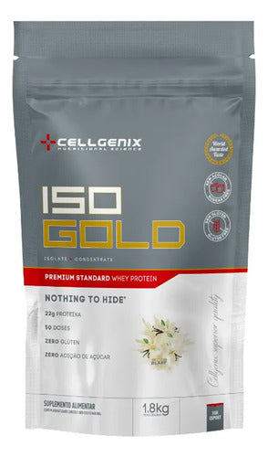 ISO GOLD 1,8kG REFIL BAUNILHA CELLGENIX