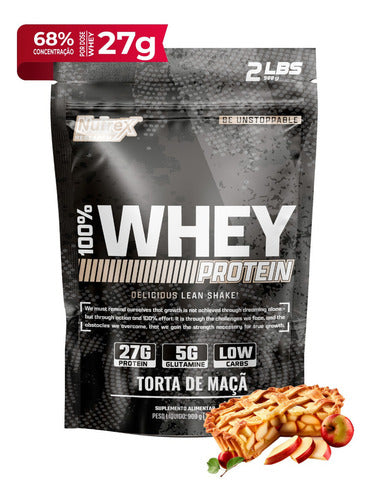 100% Whey Protein 900g (Refil) - Apple Pie | Nutrex