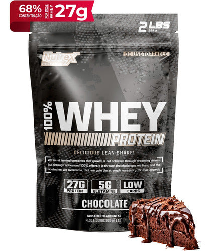 100% WHEY PROTEIN REFIL 900G CHOCOLATE NUTREX