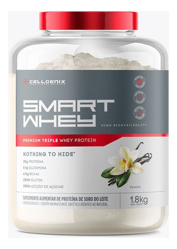 SMART WHEY 1,800KG ZERO LACTOSE BAUNILHA