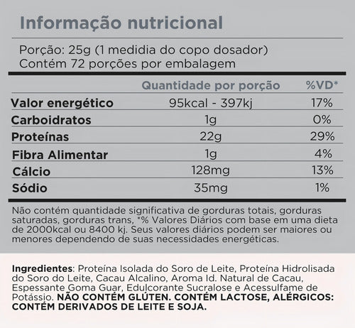 Hydro 100 Whey Hidrolisado 900g - Chocolate Suíço | Cremoso e Puro