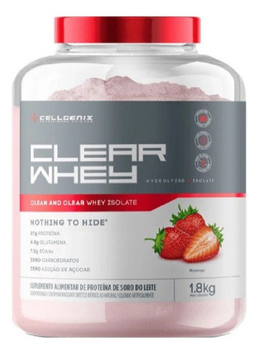 Clear Whey Zero Lactose 1.8kg - Morango