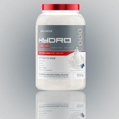 Hydro 100 900g Sabor Ao Leite - Proteína Hidrolisada e Isolada | Cellgenix