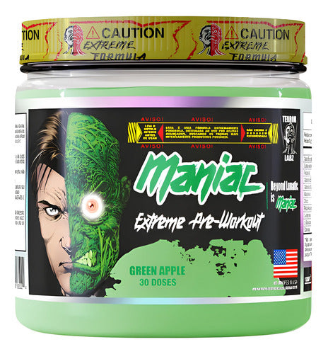 MANIAC EXTREME 300 G GREEN APPLE - TERROR LABS