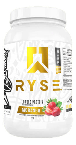 LOADED PROTEIN 907 G MORANGO - RYSE SUPPS