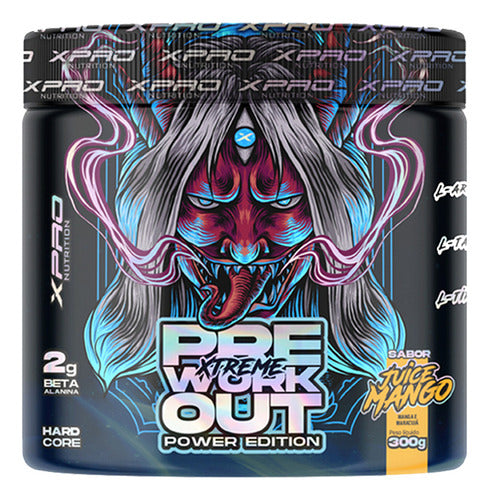 Xtreme Pre-Workout 300g Manga e Maracujá - Energia Explosiva | XPro Nutrition