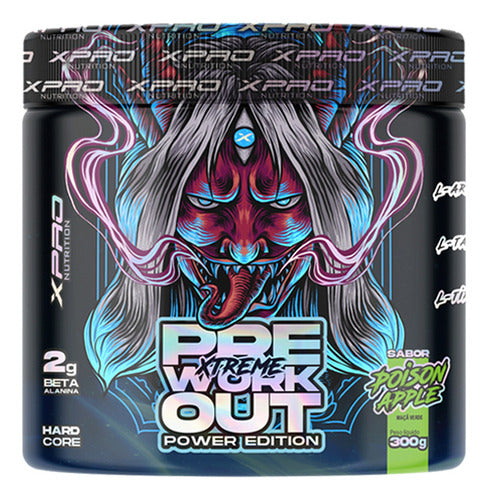 Xtreme Pre-Workout 300g Maçã Verde - Explosão de Energia | XPro Nutrition