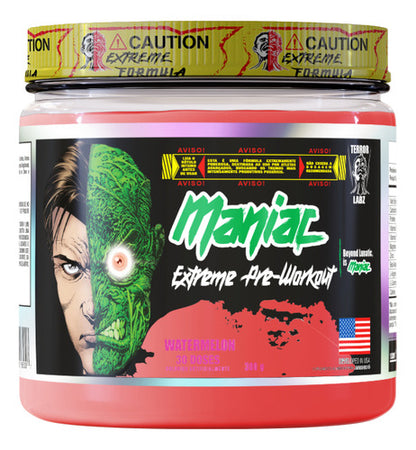 Maniac Extreme Pre-Workout 300g - Melancia | Terror Labs