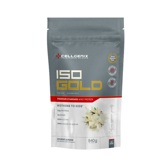 Iso Gold Whey Protein 840g (Refil) - Baunilha | Cellgenix