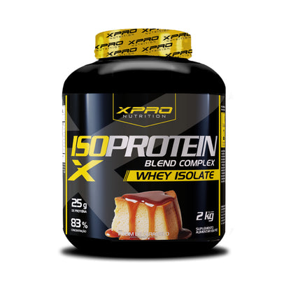 ISO PROTEIN BLEND COMPLEX 2 KG PUDIM DE CARAMELO XPRO - LINHA AMARELA