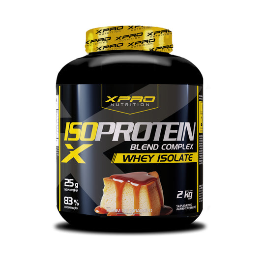ISO PROTEIN BLEND COMPLEX 2 KG PUDIM DE CARAMELO XPRO - LINHA AMARELA