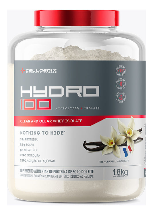 HYDRO 100 1,8KG BAUNILHA - CELLGENIX