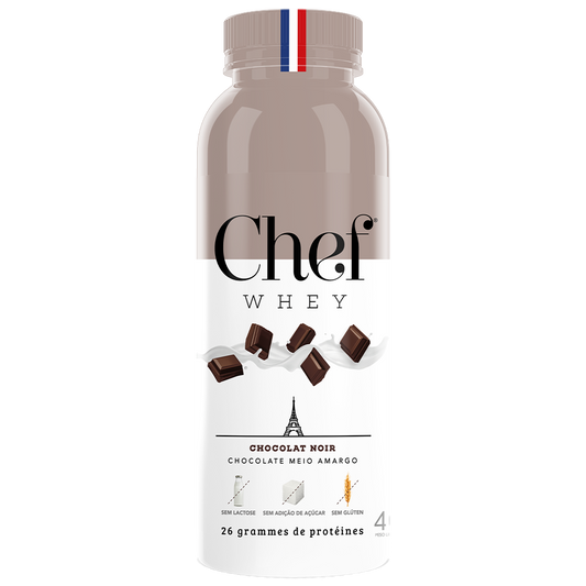 Dose Única Chef Whey 40g - Chocolate Amargo | Zero Lactose