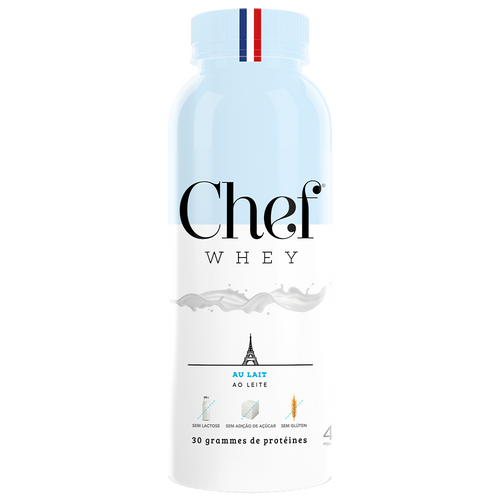 Dose Única Chef Whey 40g - Ao Leite | Zero Lactose