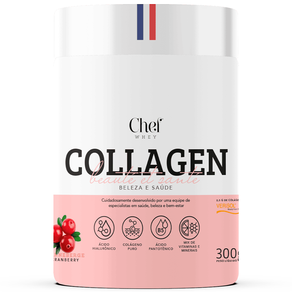 Chef Collagen Verisol® 300g - Cranberry | Beleza e Saúde