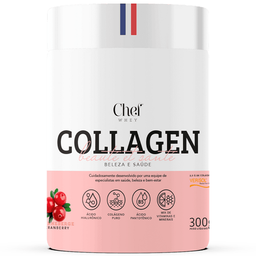 Chef Collagen Verisol® 300g - Cranberry | Beleza e Saúde