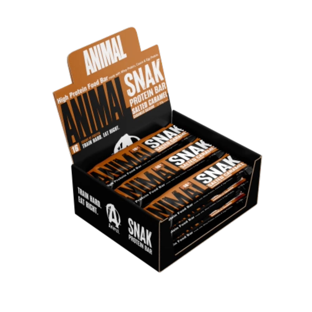 DISPLAY ANIMAL SNAK 12 BARS SALTED CARAMEL