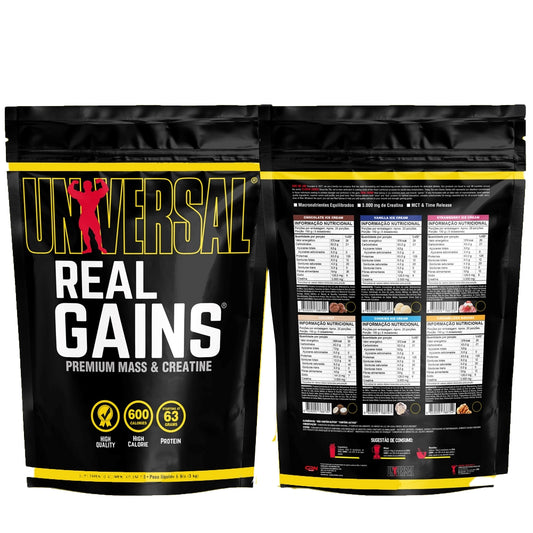 REAL GAINS 5KG STRAWBERRY ICE CREAM UNIVERSAL
