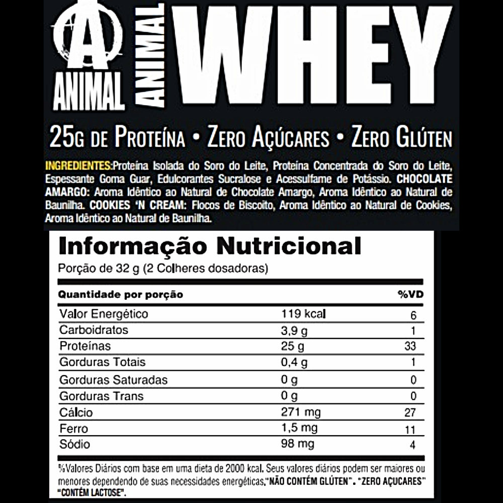 Animal Whey 907g - Cookies and Cream | Universal Nutrition