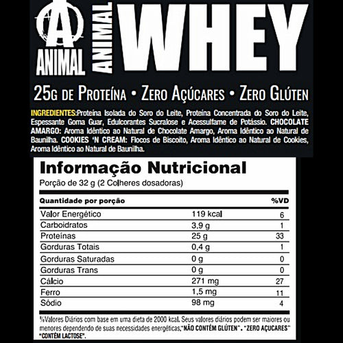 Animal Whey 907g - Cookies and Cream | Universal Nutrition