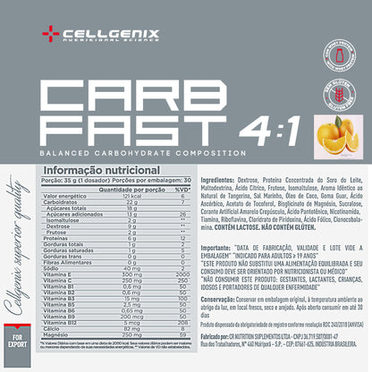CARBFAST 4:1 CELLGENIX TANGERINA 1KG