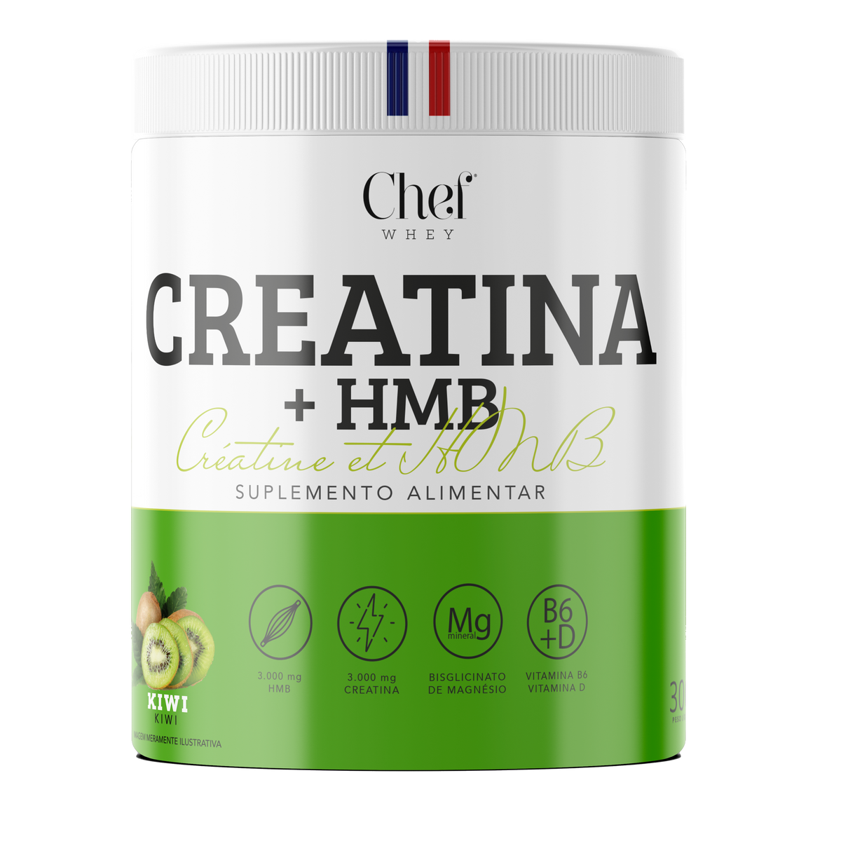 CREATINA + HMB 300G KIWI CHEF
