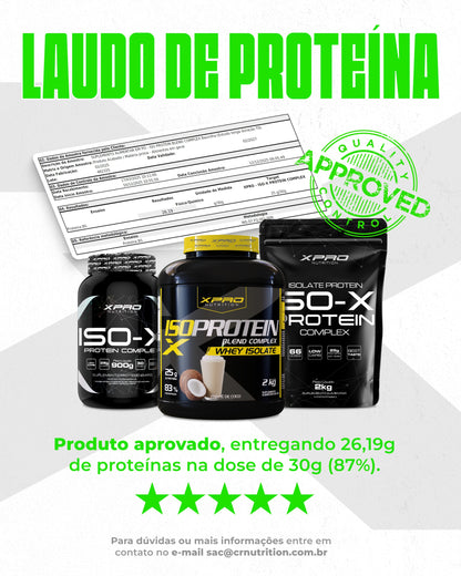 ISO-X PROTEIN COMPLEX 900GR CHOCOLATE XPRO POTE